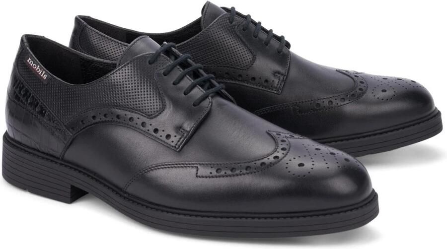 Mephisto Fernand zwarte leren veterschoen - Foto 2