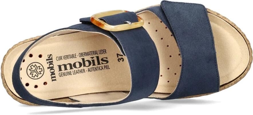 Mephisto Mobils Nasma dames sandaal blauw - Foto 3