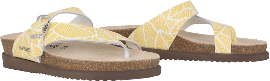 Mephisto Gele dames slipper sandaal - Foto 3