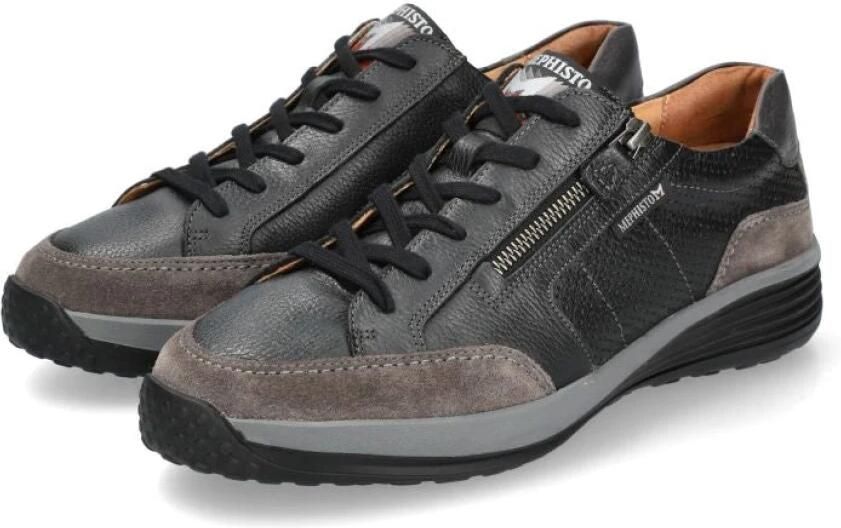 Mephisto Grijze vetersneaker voor heren - Foto 2