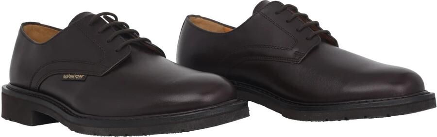Mephisto Handgemaakte veterschoen Bruin - Foto 3