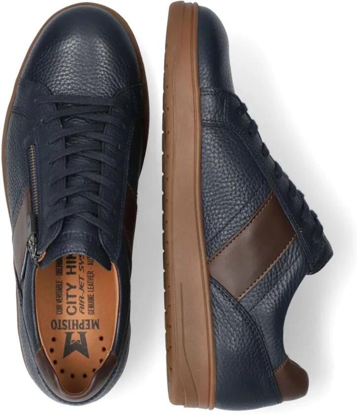 Mephisto Henrik heren veterschoen Blauw - Foto 3