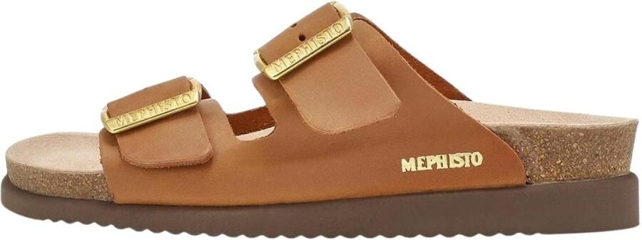 Mephisto Bruine Sandalen met Leren Voering en Rubberen Zool Brown Dames - Foto 5