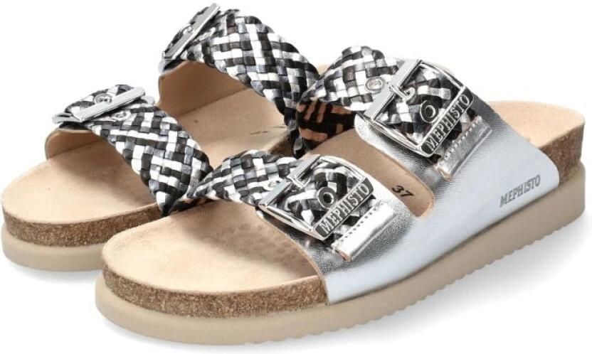 Mephisto Hester Twist dames sandaal Zilver - Foto 3