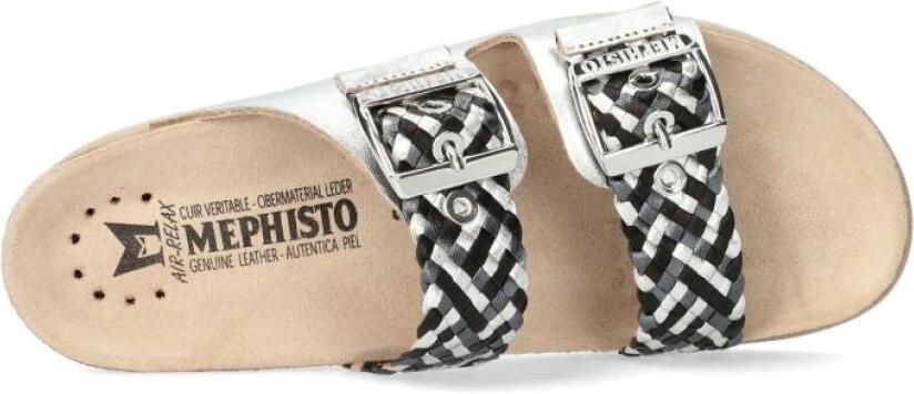 Mephisto Hester Twist dames sandaal Zilver - Foto 2