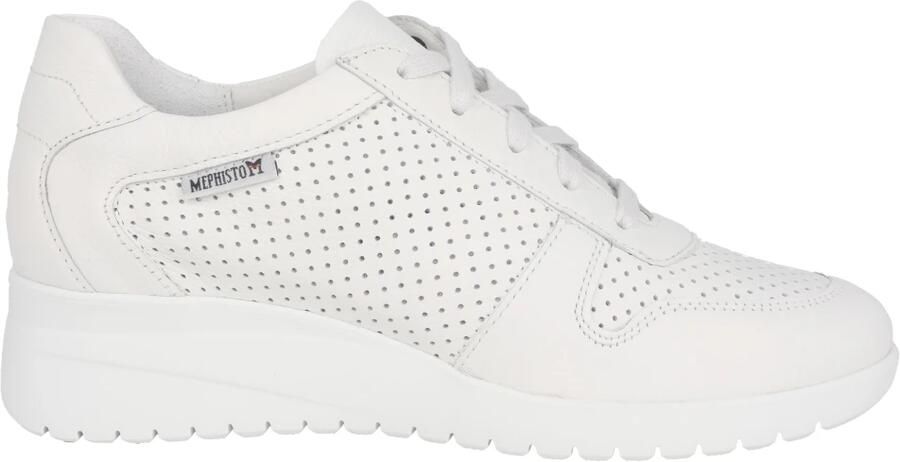 Mephisto Isa Perf dames veterschoen wit