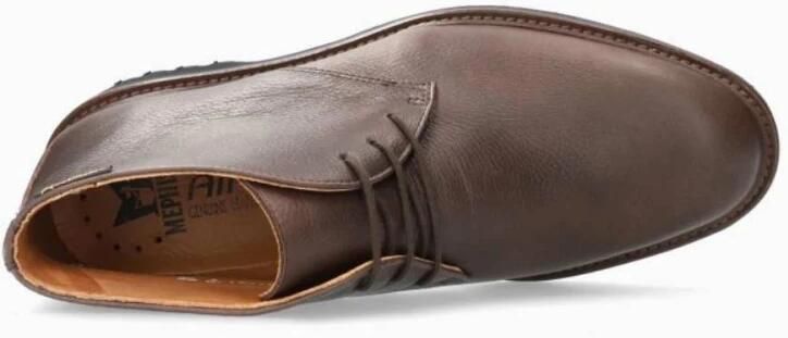 Mephisto BERTO NEVADA Volwassenen Heren sneakersHeren veterschoenVrije tijd half-hoog Bruin - Foto 8