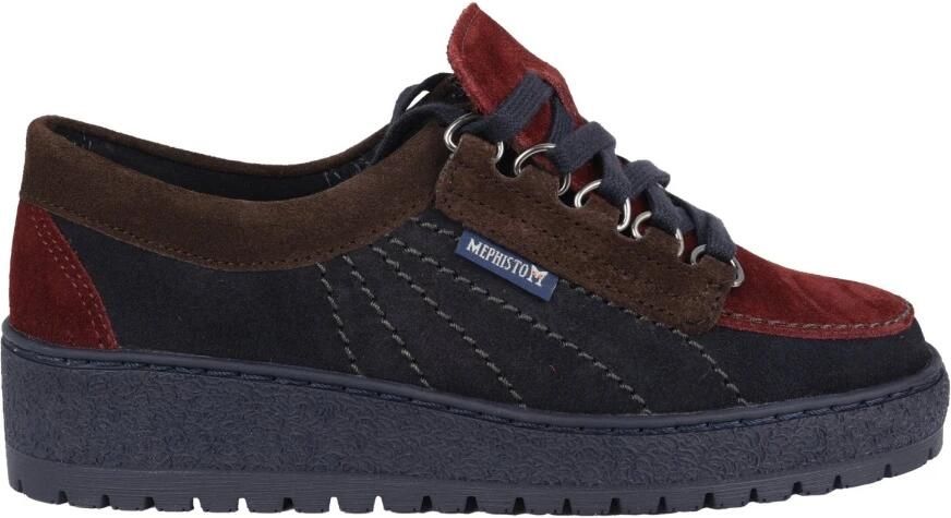 Mephisto 'Lady' Veterschoen Donkerblauw Mix