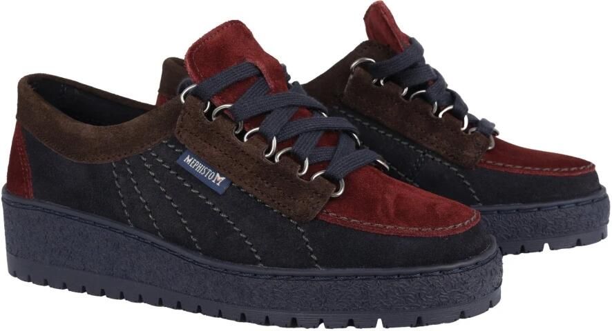 Mephisto 'Lady' Veterschoen Donkerblauw Mix - Foto 3
