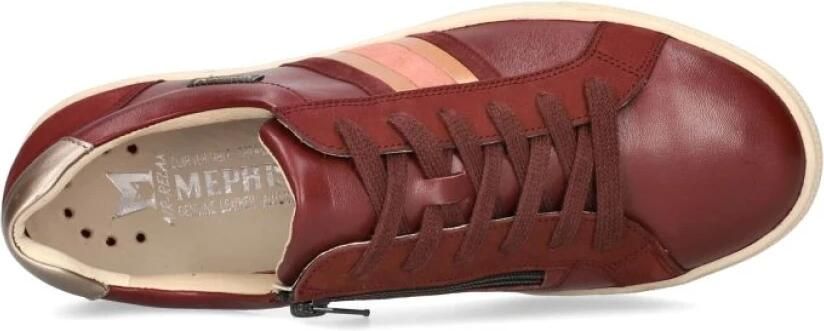 Mephisto Nariana dames sneaker Rood - Foto 3