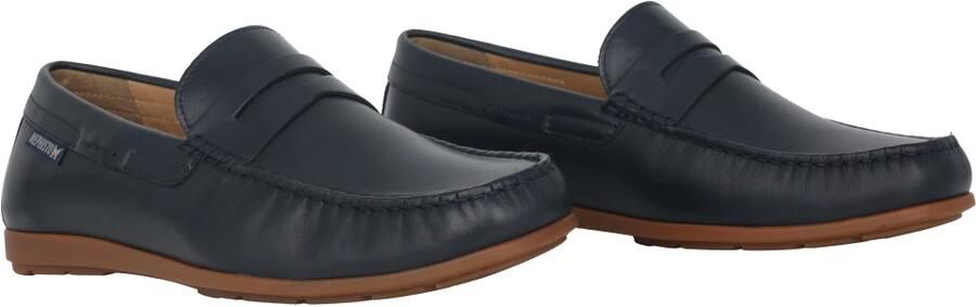Mephisto Navy Blauwe Heren Mocassin