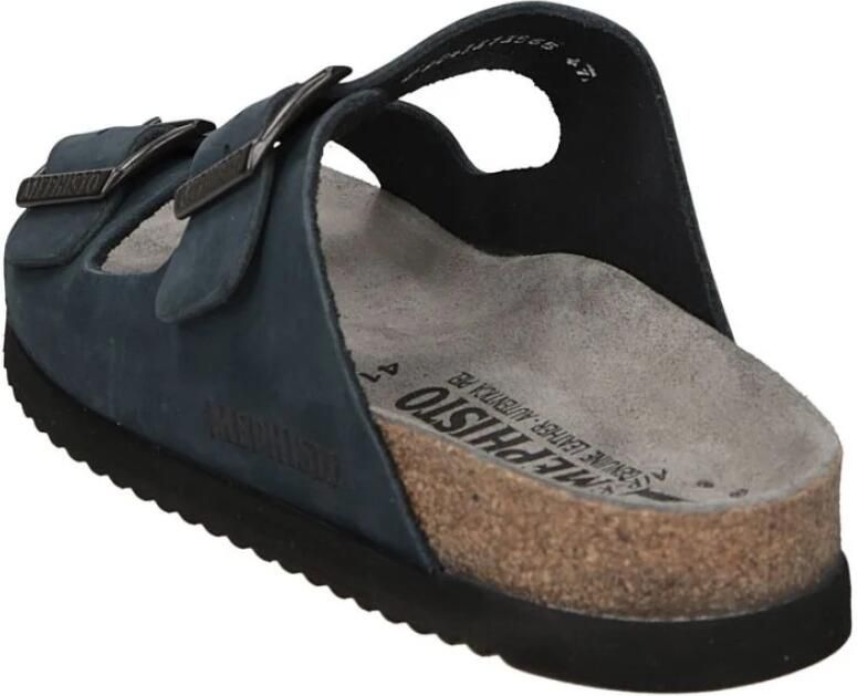 Mephisto Comfortabele Instappers voor Mannen Blue Heren - Foto 2