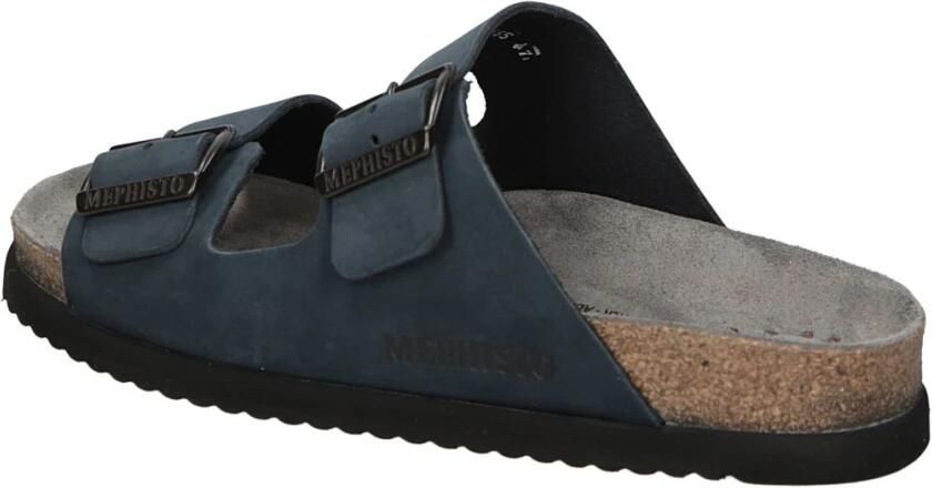 Mephisto Comfortabele Instappers voor Mannen Blue Heren - Foto 6