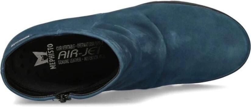 Mephisto Relaxed Fit Enkellaars Blauw - Foto 3