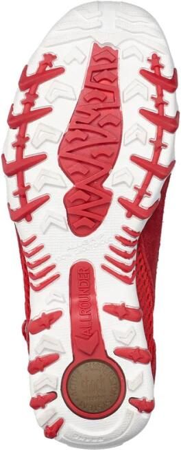 Mehpisto Allrounder Bandschoen Niro Rood Suède - Foto 6