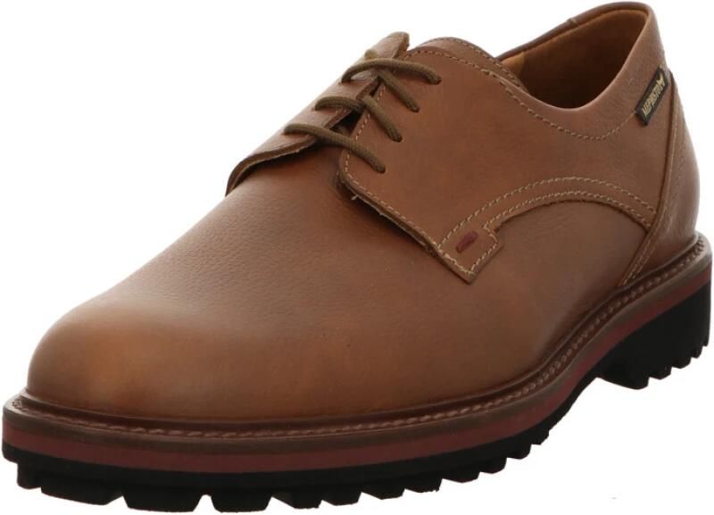 Mephisto BATISTE NEVADA Volwassenen Heren sneakersVrije tijdsschoenen Cognac - Foto 5
