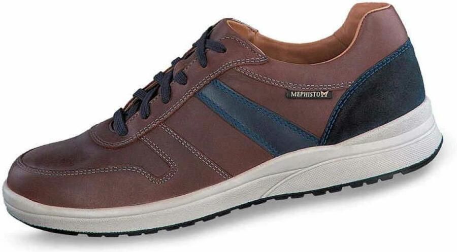 Mephisto VITO RANDY Volwassenen Heren sneakersVrije tijdsschoenen Bruin - Foto 4