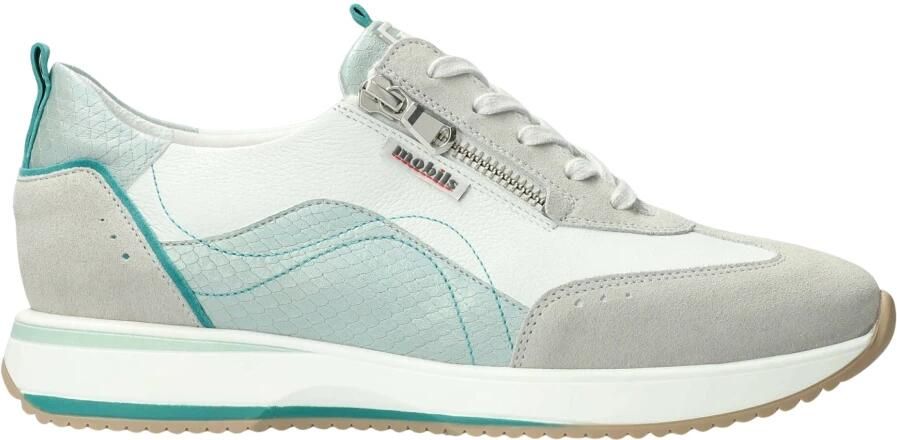 Mephisto Ness stone sneaker Kleur Grijs)