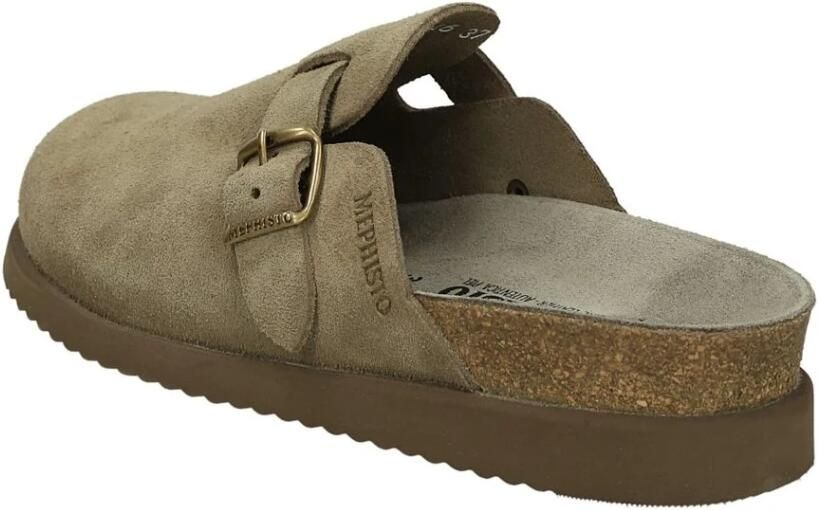 Mephisto Suède Platte Sandalen met Gespsluiting - Foto 3
