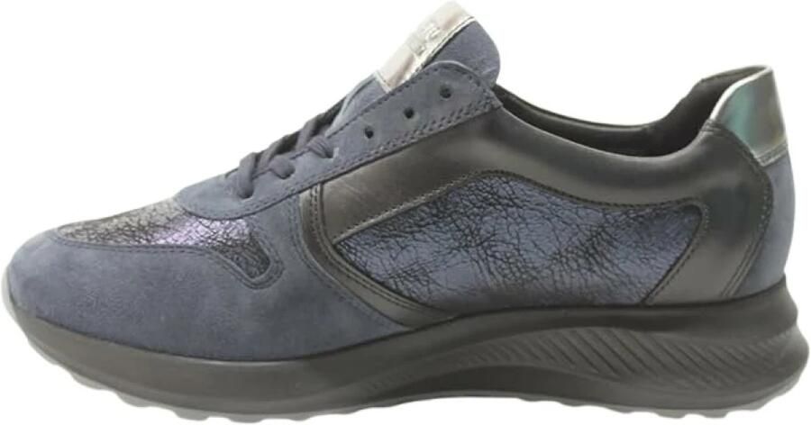 Mephisto Blauwe damessneaker comfortabel en veelzijdig