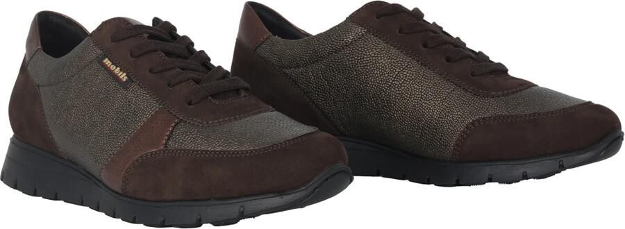 Mephisto Wijde Pasvorm Bruine Sneaker Dalilha - Foto 4