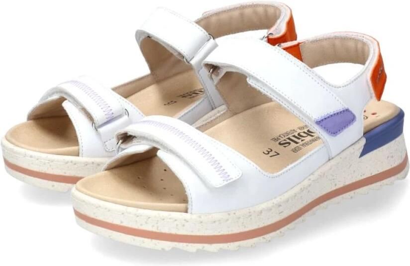 Mephisto Witte Ergonomische Brede Pasvorm Sandaal - Foto 2