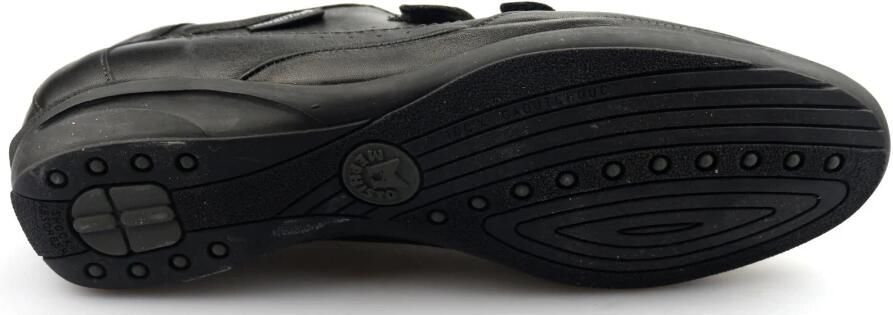 Mephisto Zwarte Leren Sneaker met Dubbele Klittenbandsluiting - Foto 3