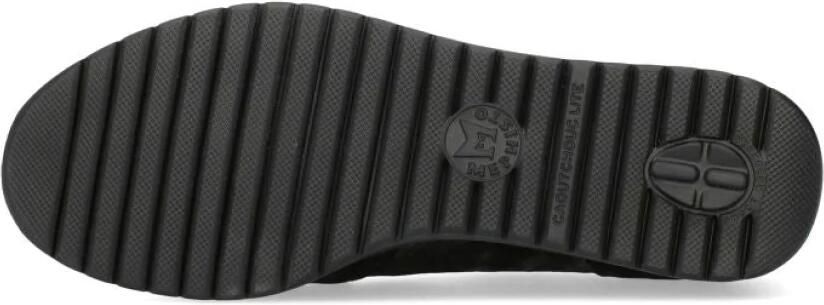 Mephisto Zwarte Leren Suède Dames Sneaker - Foto 4