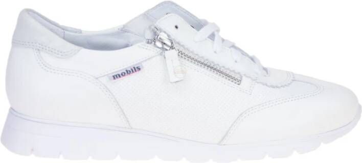 Mephisto Stijlvolle Damessneaker Brede pasvorm White Dames - Foto 4