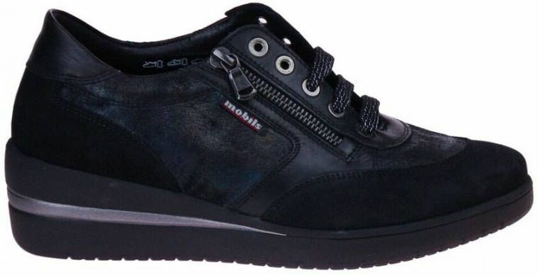 Mephisto Mobils Ergonomic Patrizia Sneakers Zwart Dames - Foto 2