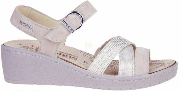 mephisto Mobils Ergonomic Pietra Sandals Beige Dames