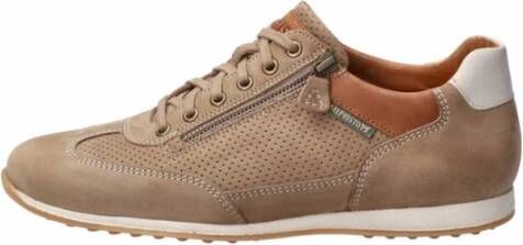 Mephisto LEON NOMAD Volwassenen Heren sneakersHeren veterschoenVrije tijdsschoenen Taupe - Foto 10