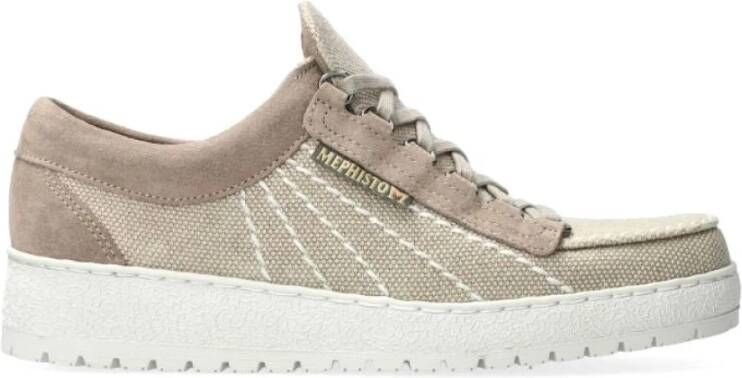 Mephisto Rainbow Sun heren veterschoen Taupe