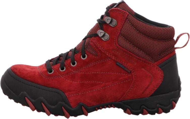 Mephisto Rode wandelschoenen voor dames