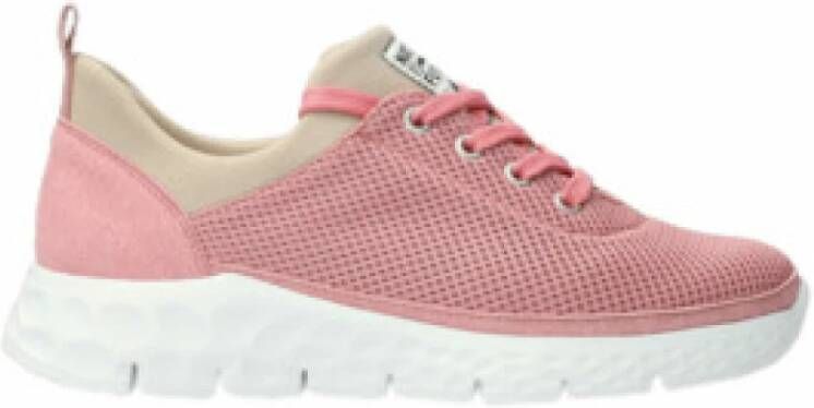 Mephisto Roze Dames Sneaker Comfortabel Stijlvol