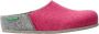 Mephisto Roze Vilt Mule Clog voor Dames Pink Dames - Thumbnail 2