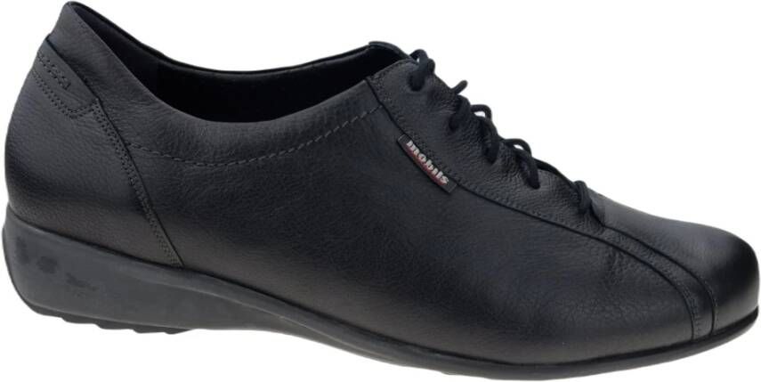 Mephisto Sabi Veterschoen met Schokabsorptie Black Dames