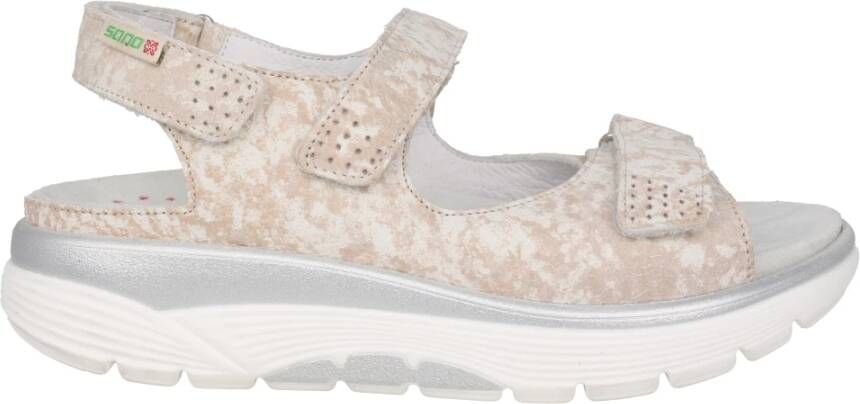 Mephisto Sandaal met brede pasvorm Beige
