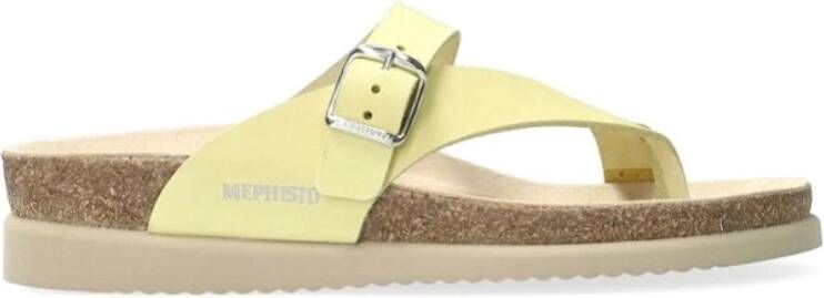 mephisto Sandals Geel Dames