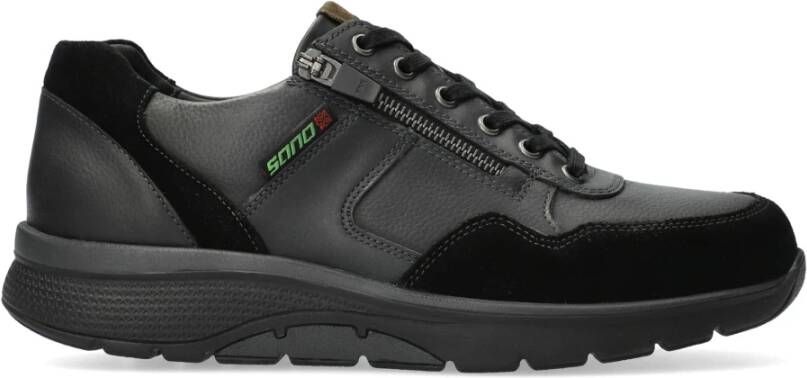 mephisto Sano Amory sneaker Zwart Heren