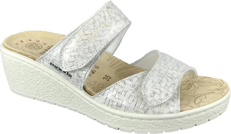 Mephisto Schoenen Flat Sandals Wit Dames