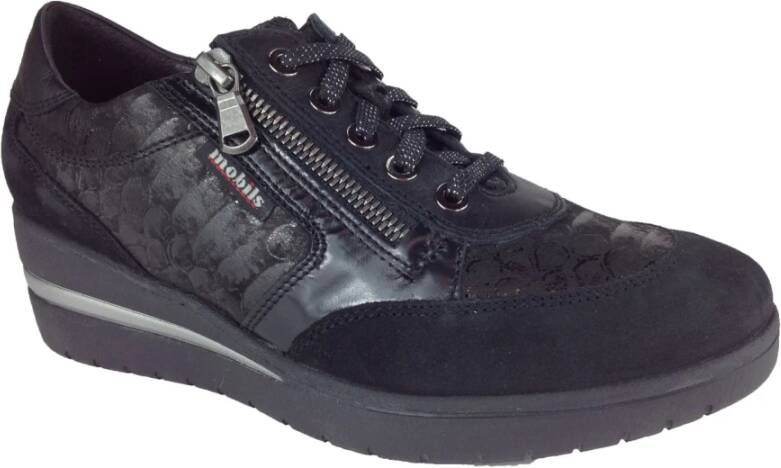 mephisto Schoenen Sneaker Zwart Dames