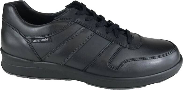 Mephisto Schoenen Sneaker Los Voetbed Zwart Heren