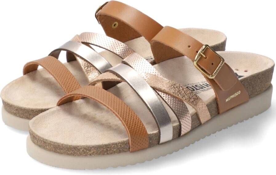 Mephisto Comfortabele Huleda damessandaal Brown Dames
