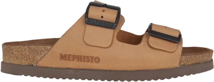 Mephisto Slipper in Chestnut Brown Heren