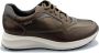 Mephisto Bronzen Leren Dames Sneaker Brown Dames - Thumbnail 18