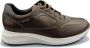 Mephisto Bronzen Leren Dames Sneaker Brown Dames - Thumbnail 2