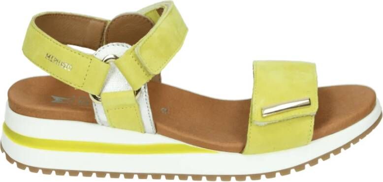 Mephisto JEANIE~VELCALF~~~~~~~~~~~~~~~~ Sandalen met hak Dames Sandalen Geel