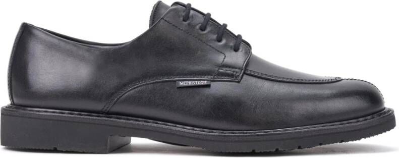 mephisto Stijlvolle Heren Veterschoen Black Heren