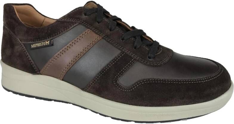 Mephisto Stijlvolle Herensneakers Brown Heren